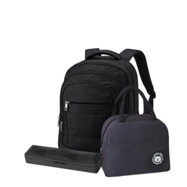 Imagem de Mochila Bolsa Executiva Reforçada Premium Bolsa Térmica - - Mormino, P