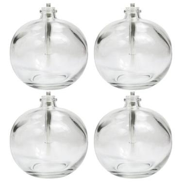 Imagem de Conjunto Velas Lamparina De Vidro 100ml Romantica Para Jantar - 4 Unid