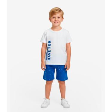 Imagem de Conjunto Infantil Masculino Select Azul - Rovitex Kids, 3, Azul