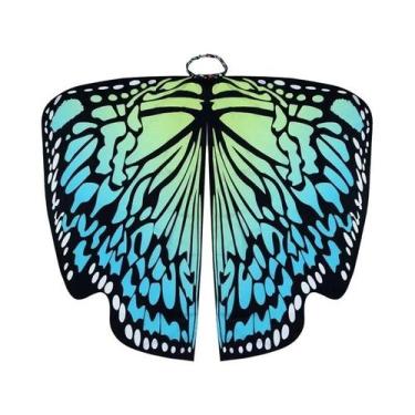 Imagem de Fantasia De Asas De Borboleta Para Crianças E Mulheres, Capa De Cospla