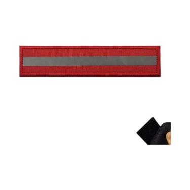 Imagem de Emblema Tático Militar Alfa FSB Refletivo IR Que Brilha No Escuro Com 