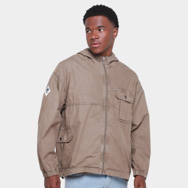 Imagem de Jaqueta Com Capuz Colcci Sarja Masculina-Masculino