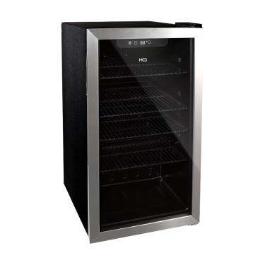 Imagem de Cervejeira Expositor Vertical HQ Vidro Duplo 100 Litros Inox HQ-100CEVPV