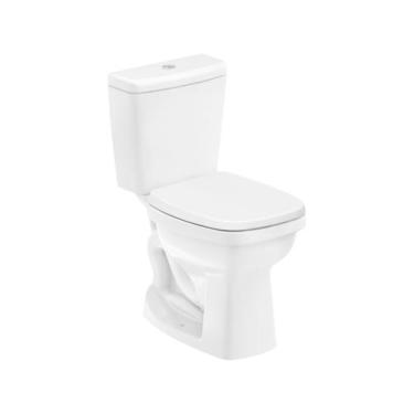 Imagem de Kit Completo com Caixa Acoplada Like Branco Celite