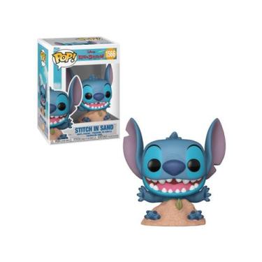 Imagem de Boneco funko pop! disney lilo stitch - stitch na areia - candide, Stit
