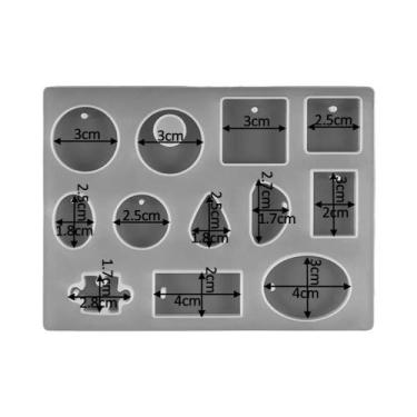 Imagem de Moldes De Silicone Para Resina Epóxi UV DIY, Ferramentas E Acessórios 