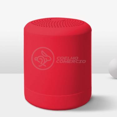 Imagem de Mini Caixa De Som Wireless Speaker Potente BT Vermelho