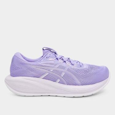 Imagem de Tênis Asics Gel-Cumulus 28 Feminino, Roxo, Branco, 36