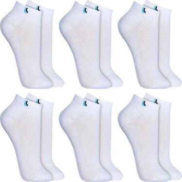 Imagem de Kit 6 Pares Meias Lupo Original Algodão Masculina Feminina Cano Curto 