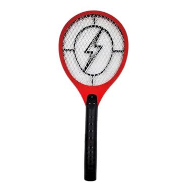 Imagem de Raquete Elétrica Mata Mosquito Insetos Recarregável Bivolt