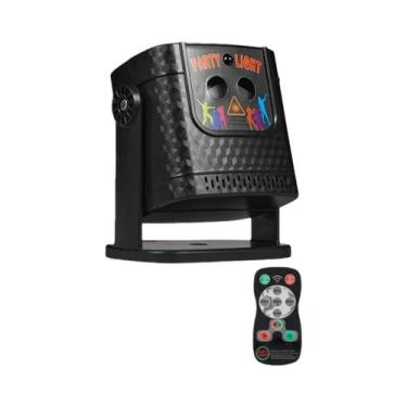Imagem de Projetores De Luzes De Festa a Laser Estroboscópicas Portáteis Com Ali