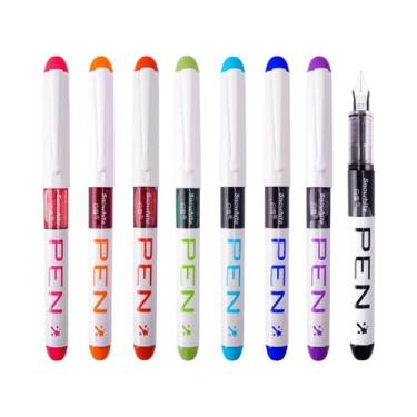 Imagem de Caneta-tinteiro Descartável Clássica Com Ponta Extra Fina 0.5mm Para E