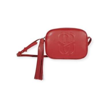 Imagem de Bolsa Feminina Schutz Tiracolo Kate Pequena Vermelho-Feminino