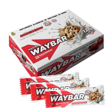 Imagem de Barra de Proteína (barrinha de proteína) - Display c/ 12 Un. - Masterw