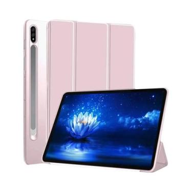 Imagem de Capa De Silicone PU Inteligente Para Samsung Galaxy Tab S10 FE S9 S8 S