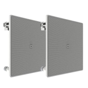 Imagem de Par Arandela Quadrada JBL 6CO3Q+ 140W Branca