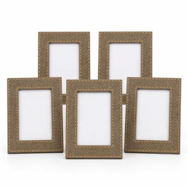 Imagem de Porta Retrato 10x15 Decorativo com Moldura Premium Estilo Rústico - Co
