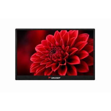 Imagem de Monitor Portátil 15.6 Polegadas Grasep DTELA11 Full HD IPS USBC Mini H