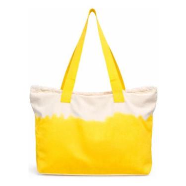 Imagem de Bolsa de Praia Feminina Summer Rosa com Zíper e Bolso Interno para Pis