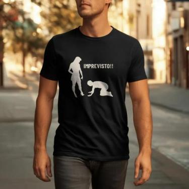 Imagem de Camisa Dia Dos Namorados Frase Divertida Imprevisto Algodao Urbano Cas