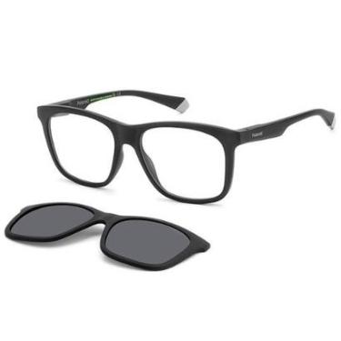 Imagem de Óculos de Sol Polaroid 2148 CS O6W 54M9 Preto Masculino - Preto - Masculino - Único-Mas...