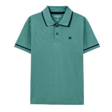 Imagem de Camiseta Hering Polo Básica Infantil Menino-Masculino