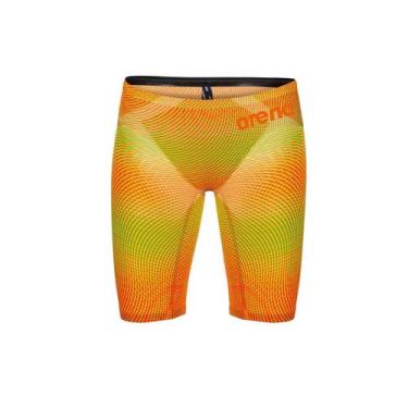 Imagem de Bermuda Jammer Powerskin Carbon Air 2 Estampa Arena, Laranja, Amarelo,