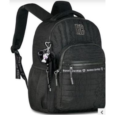 Imagem de Mochila rebecca bonbon sweet dreams c/chaveiro de cachorrinho 44cm pre