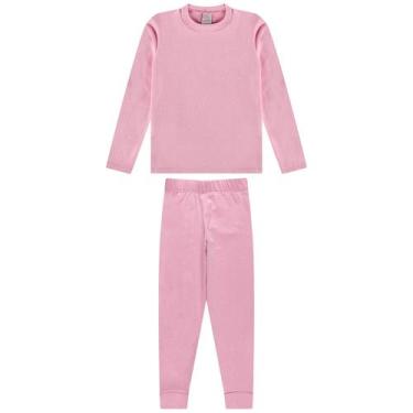 Imagem de Roupa termica infantil conjunto calça e blusa inverno frio neve - MANU