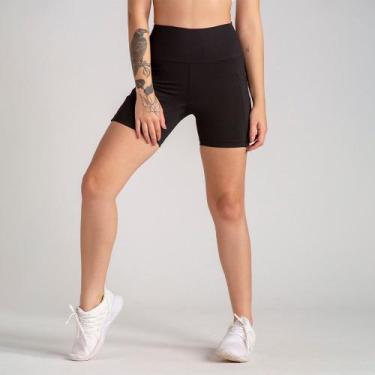 Imagem de Short LARULP Atenas Sport Preto Onça, GG