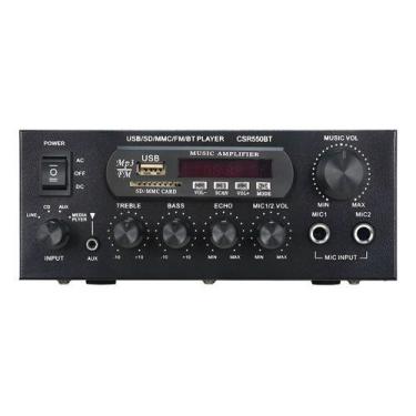 Imagem de Amplificador Ambiente Bluetooth Profissional Csr 550bt Fm Bivolt 12v