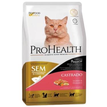 Imagem de Ração ProHealth Para Gatos Adultos Castrados Sabor Salmão e Damasco 5 