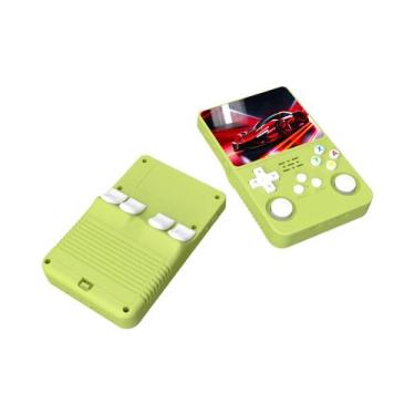 Imagem de Console De Jogos Portátil 128G R36S Com Tela IPS De 3,5 Polegadas, Jog