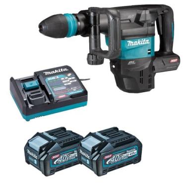 Imagem de Martelo Rompedor 40V XGT HM001GZ 2x Bat 4.0Ah Makita 220v