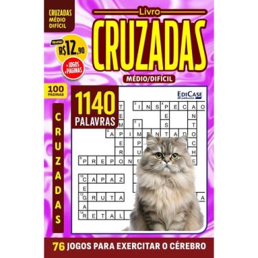 Imagem de Livro Cruzadas ed.02 - 100 págs.- Médio/Difícil - EdiCase Publicações