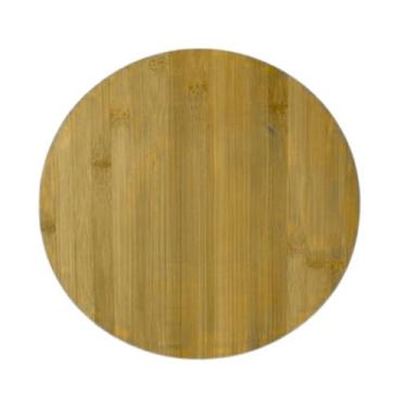 Imagem de Tabua de bambu marrom giratoria 32cmx32cmx3cm 1un clinck - CLINK