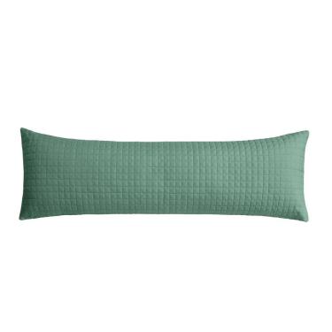 Imagem de Porta Travesseiro Abraço Plaza 50x150cm Verde F.  Lavive