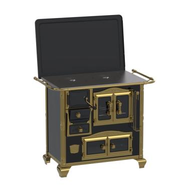 Imagem de Fogao a Lenha Venax n 1 Princess Preto Gold SD