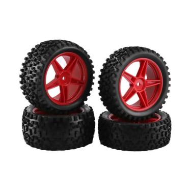 Imagem de Pneus Off-Road De 87mm Para Carros RC Wltoys 144001 144010 124007 1240