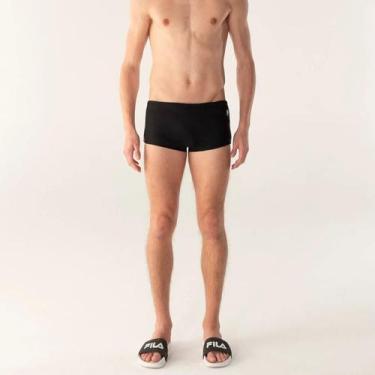 Imagem de Sunga Fila Boxer II Masculina Preto -, Preto cinza, P
