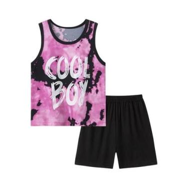 Imagem de Conjunto De 2 Peças Para Meninos E Meninas, Verão, Estampa De Dinossau