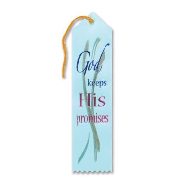 Imagem de God Keeps His Promises Ribbon (Pack of 6)