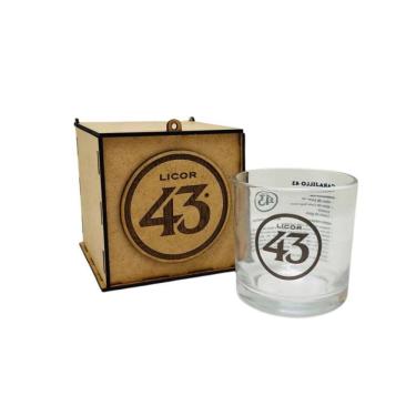 Imagem de Copo Licor 43 Personalizado Com Caixa