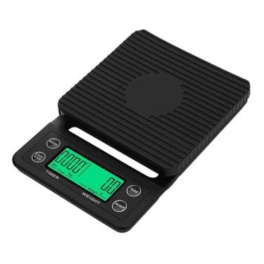 Imagem de Balança de precisão digital para café método Barista 0.1g com cronômetro