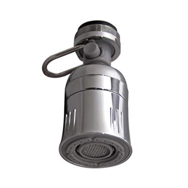 Imagem de PF WaterWorks PF0548 TouchFLOW Spray Premium Kitchen Aerator com pausa (truque) Alavanca de sensor de água listada - Rosca dupla (15/16-27 macho x 55/64-27 fêmea) -1,5 GPM, cromado