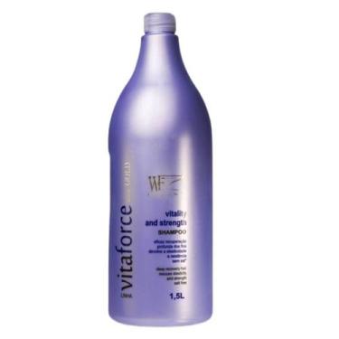 Imagem de Shampoo Vitaforce Wf 1,5L Para Tratamentos Pós Alisamento - Wf Cosméti