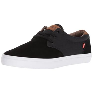 Imagem de Globe Sapato de Skate Willow Masculino, Preto/marrom fumê, 7.5