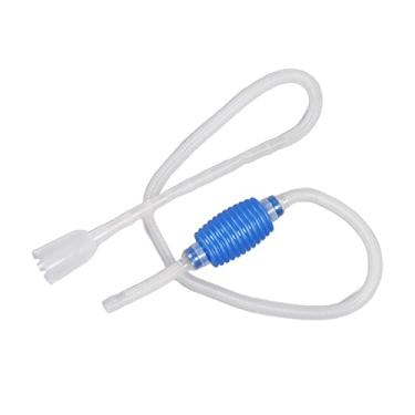 Imagem de Limpador de tanque de peixes, bomba de sifão a vácuo de aquário, limpador de cascalho, kit de tanque de peixes, bocal longo, trocador de água para troca de água e limpeza de cascalho