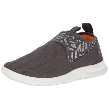 Imagem de Reebok Tênis de corrida feminino Dmx Lite Walk Slip GP, Ouro P - Cinza/Preto/Branco/Fire Spark, 5.5