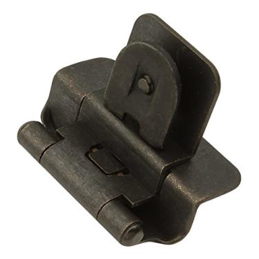 Imagem de Hickory Hardware Dobradiça dupla desmontável P5312-BI, ferro preto